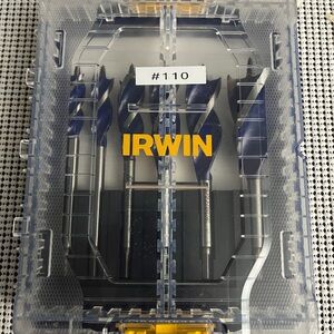 IRWIN Blue and Black Drill Bit Set